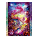 GARDEN OF THE LOST SHADOWS / MYSTIC STAIRS POST CARD