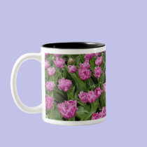 Garden pattern of tulips, Keukenhof Gardens, mugs