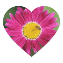 Garden Photo Heart Sticker