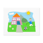 Garden Play Post Cards