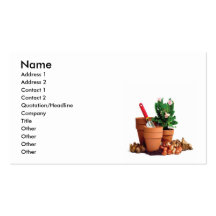 Garden Pots Business Card