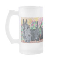 Garden Scotties Mugs
