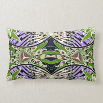 Garden Siesta lumbar pillow by Whimzwhirled pillows