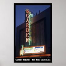 Garden Theatre 11x17 Poster