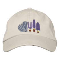Garden Tools Embroidered Baseball Caps