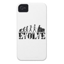 Garden Tractor Driver Racer Evolution Art iPhone 4 Cover