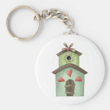 Garden Treasures · Birdhouse Key Chains