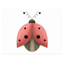 Garden Treasures · Ladybug Post Cards