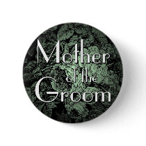Garden Wedding Button: Mother of the Groom