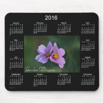 Garden Whispers 2016 Calendar Mouse Pad mousepads