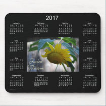 Garden Whispers 2017 Calendar Mouse Pad mousepads