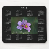 Garden Whispers 2018 Calendar Mouse Pad mousepads