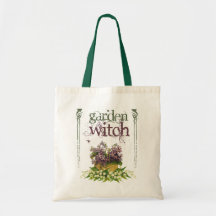 Garden Witch Canvas Bag