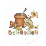 Gardener Sticker