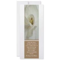 Gardenia Sympathy Thank You Invitation Card