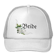 Gardénias de mariage casquette