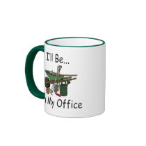Gardening Attitude "I'll be in my office" Coffee Mug