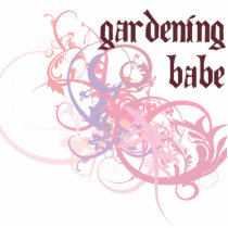 Gardening Babe Acrylic Cut Out