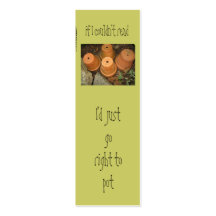 Gardening Bookmark Business Card