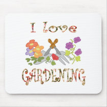 Gardening Love Mouse Mats