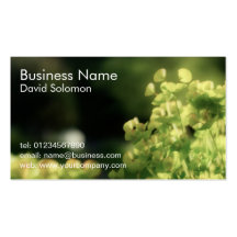Gardening Nature Business Cards