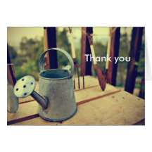 Gardening Tools Greeting Cards