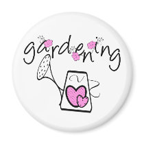 Gardening Tshirts and Gifts Fridge Magnets
