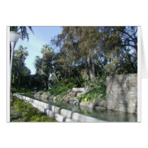 Gardens in Malaga Greeting Cards