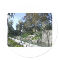 Gardens in Malaga Stickers