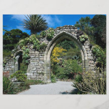 Gardens, Isles of Scilly, England Custom Flyer