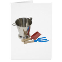 GardenToolsPail070109 Greeting Card