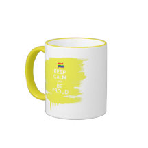 GARDEZ LE CALME ET SOYEZ FIER MUGS À CAFÉ