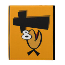 Gardez vos yeux sur la croix coque folio iPad