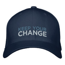 Gardez votre changement casquettes de baseball brodées
