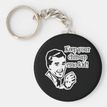 Gardez votre Chin vers le haut d'enfant d'Emo ! Porte-clefs