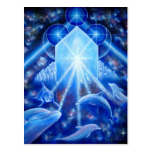 Gardiens du cristal carte postale