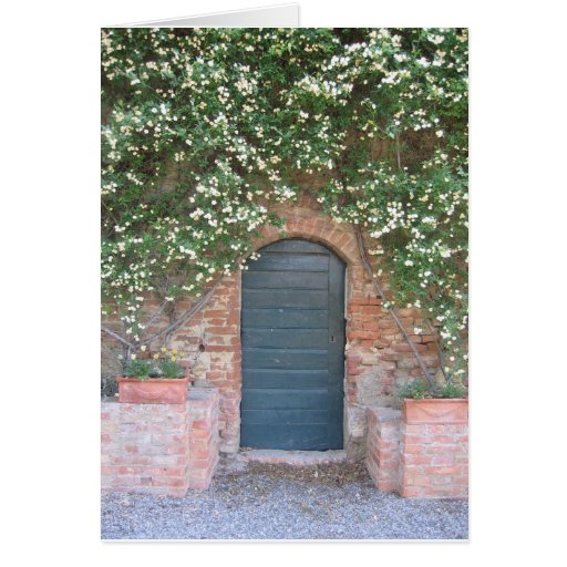 Gardner's Doorway Greeting Card