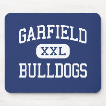 Garfield - Bulldogs - High - Los Angeles Mousepad