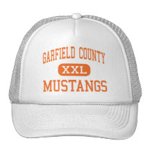 Garfield County - Mustangs - District - Jordan Mesh Hats