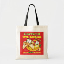 Garfield Goes Bananas Tote Bag bags