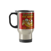Garfield Goes Bananas Travel Mug