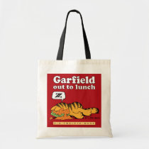Garfield Out To Lunch Tote Bag bags