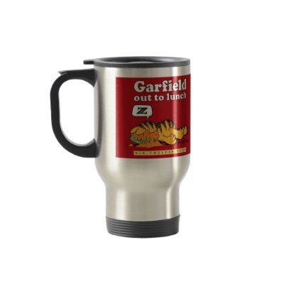 Garfield Out To Lunch Travel Mug by garfield