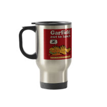 Garfield Out To Lunch Travel Mug