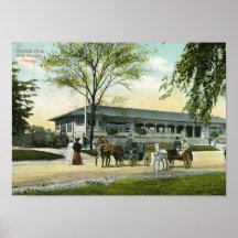 Garfield Park, Chicago 1908 Vintage Posters
