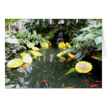 Garfield Park Conservatory - Chihuly Water Exhibit Card