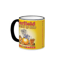 Garfield Potbelly of Gold Mug