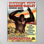 Gargantua The Great Retro Theater Print