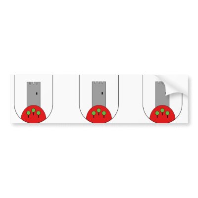 Gargazzone Stemma, Italy Bumper Stickers by bestflag