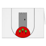 Gargazzone Stemma, Italy Greeting Card